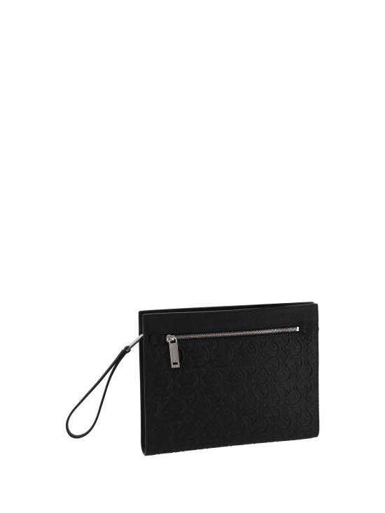 25SS 살바토레 페라가모 클러치/파우치 769481 001 BLACK - SALVATORE FERRAGAMO