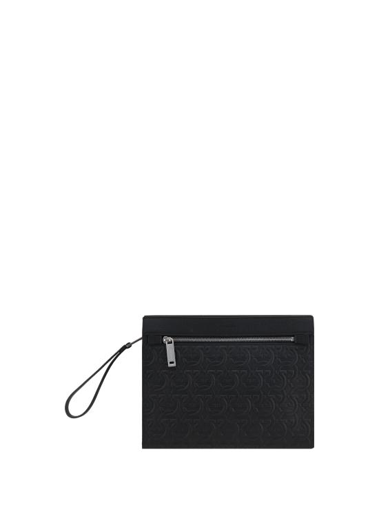 25SS 살바토레 페라가모 클러치/파우치 769481 001 BLACK