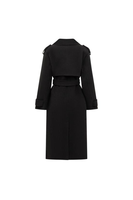 24FW 엘리자베타프랜치 코트 CP57D46E2V820 Black - ELISABETTA FRANCHI