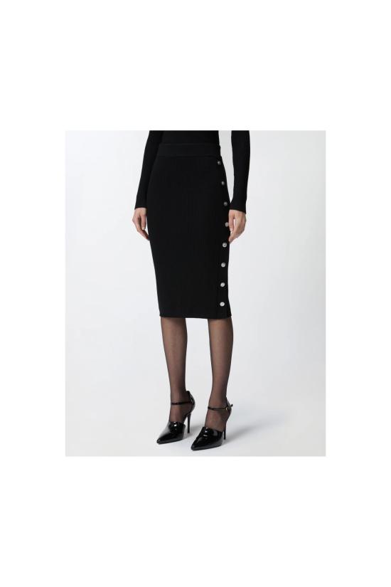  핑코 미디 스커트 104021A15S Black - PINKO