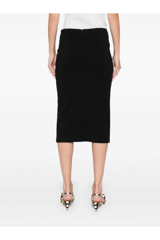  핑코 미디 스커트 104134 A15M Black - PINKO