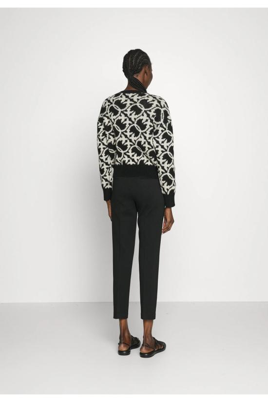  핑코 스트레이트 팬츠 100155 A15M Black - PINKO