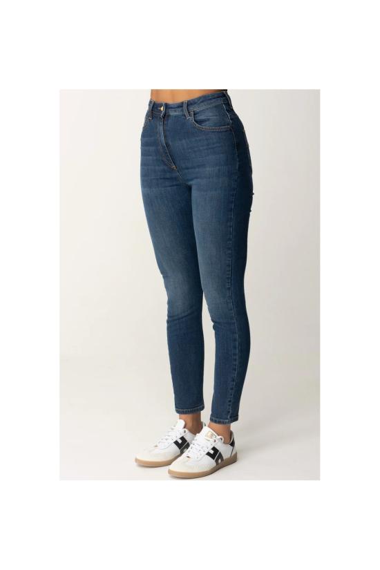  엘리자베타프랜치 데님 팬츠 PJ68S46E2 denim - ELISABETTA FRANCHI