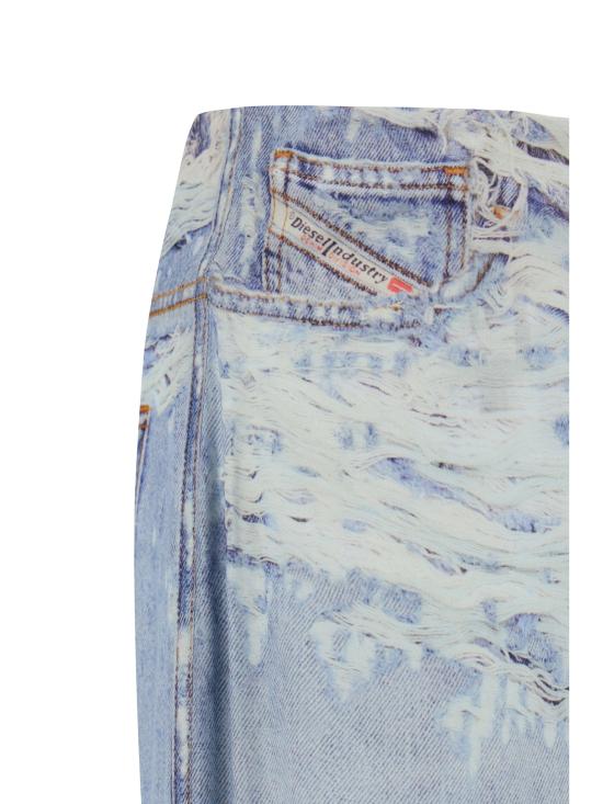  디젤 스트레이트 팬츠 A128700LJAX 01 LIGHT BLUE - DIESEL