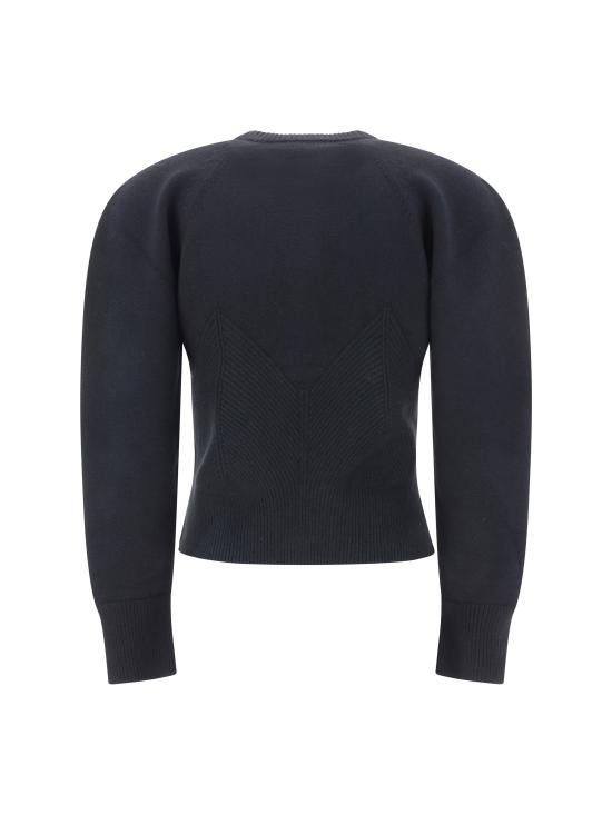 24FW 알렉산더 맥퀸 스웨터 798349Q1BAP 1000 BLACK - ALEXANDER MCQUEEN