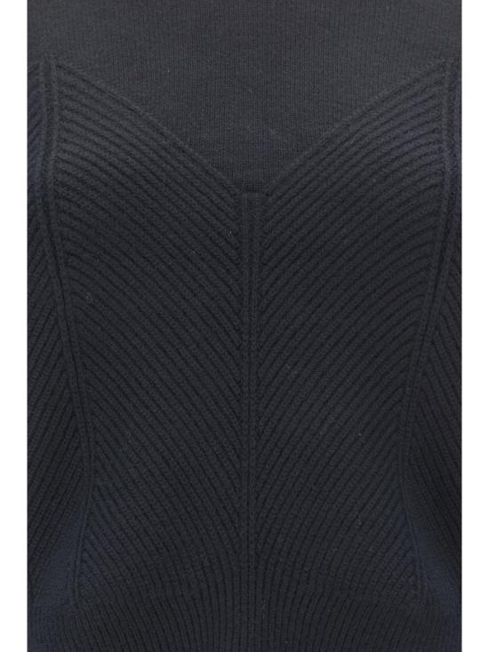 24FW 알렉산더 맥퀸 스웨터 798349Q1BAP 1000 BLACK - ALEXANDER MCQUEEN