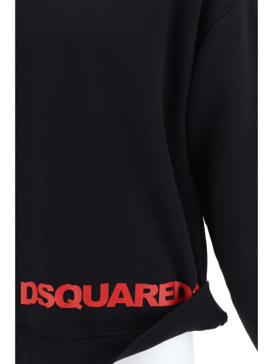 24FW 디스퀘어드2 긴팔 티셔츠 S74GU0806S25030 900 BLACK - DSQUARED2