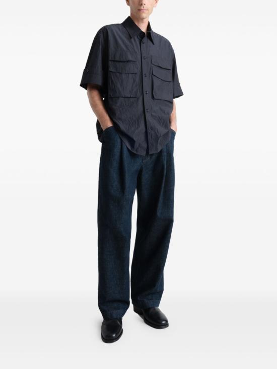 25SS 르메르 긴팔 셔츠 SH1146LF1399BK980 DOM - LEMAIRE