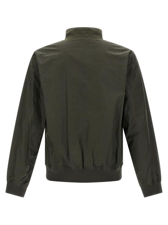 26SS 바버 로이스톤 라이트웨이트 왁스 자켓 MWX1350MWXOL51 Green - BARBOUR