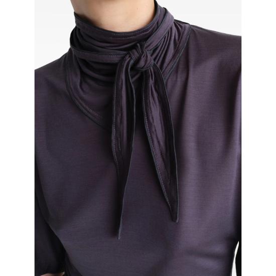 25SS 르메르 블라우스 TO1337 LJ1011 BK980 PURPLE - LEMAIRE