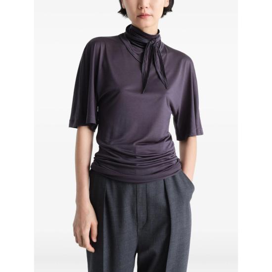 25SS 르메르 블라우스 TO1337 LJ1011 BK980 PURPLE - LEMAIRE