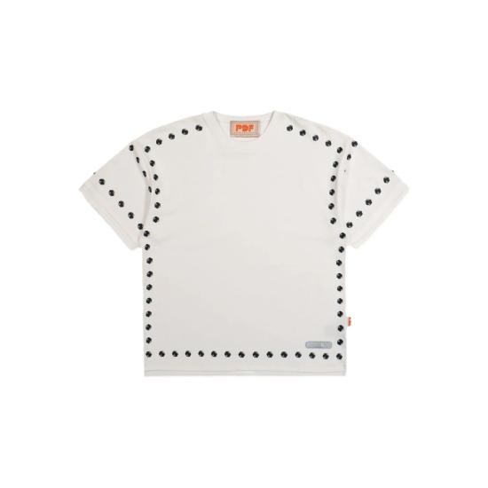 25SS 피디에프 반팔 티셔츠 DFM54012 TJ101 G0024 WHITE