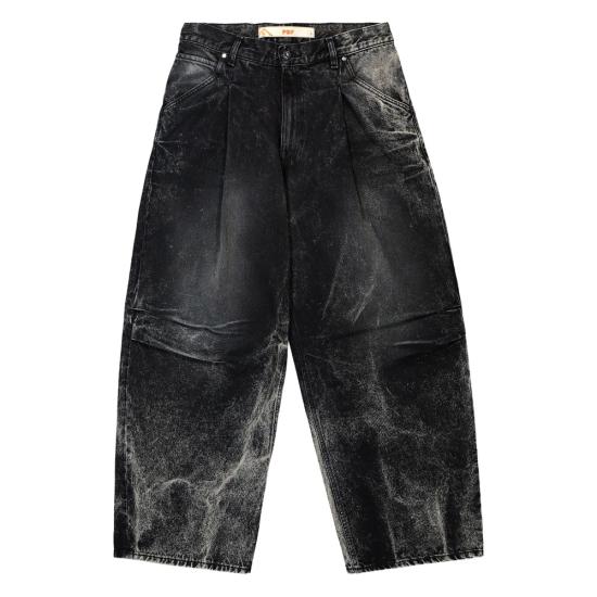 25SS 피디에프 스트레이트 팬츠 DFM03021 DF120 W0028 BLACK