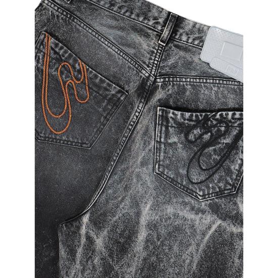 25SS 피디에프 스트레이트 팬츠 DFM03021 DF120 W0028 BLACK - PDF