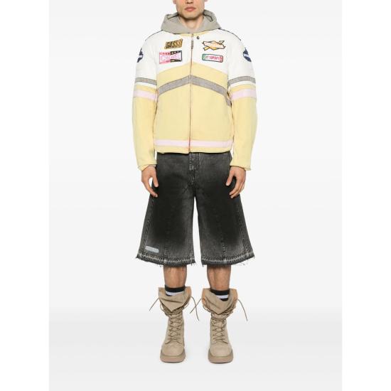 25SS 피디에프 데님 숏팬츠 DFM03013 TF118 G0017 BLACK - PDF