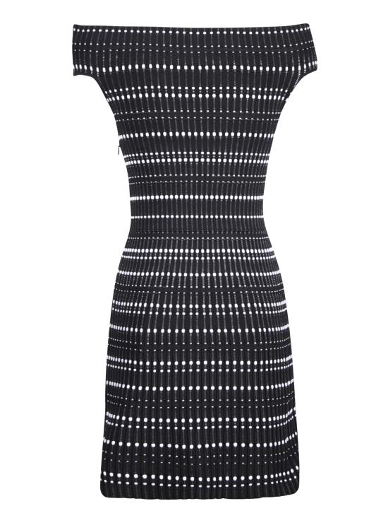 24FW 알렉산더 맥퀸 숏 원피스 758549 Q1A6P 1104 Black - ALEXANDER MCQUEEN