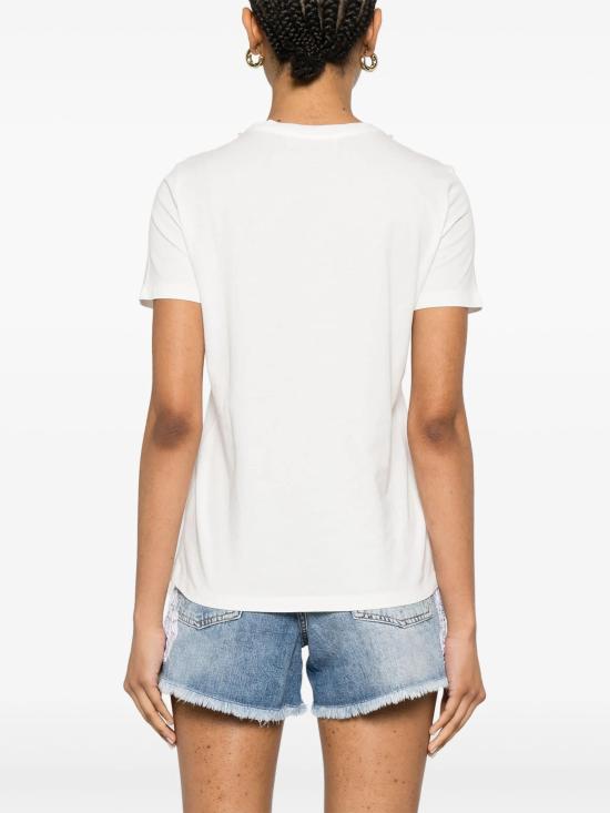 25SS 에르마노 피렌제 반팔 티셔츠 D46EL034APEE3 MF212 Off white cry - ERMANNO FIRENZE