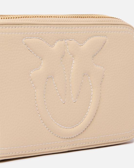 25SS 핑코 토트백 103799A1LF C50Q Moro antique gold - PINKO