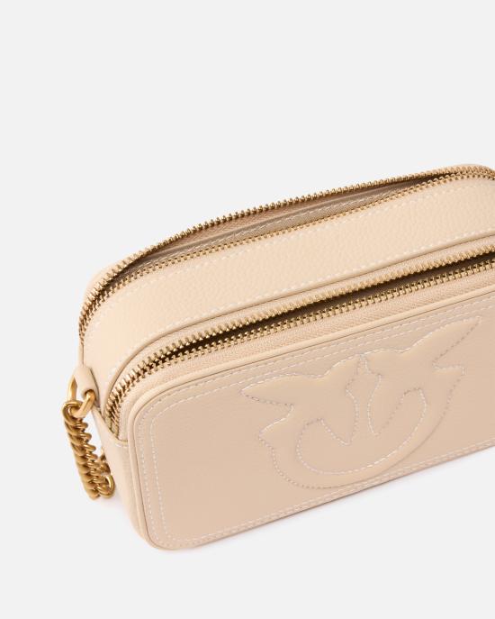 25SS 핑코 토트백 103799A1LF C50Q Moro antique gold - PINKO