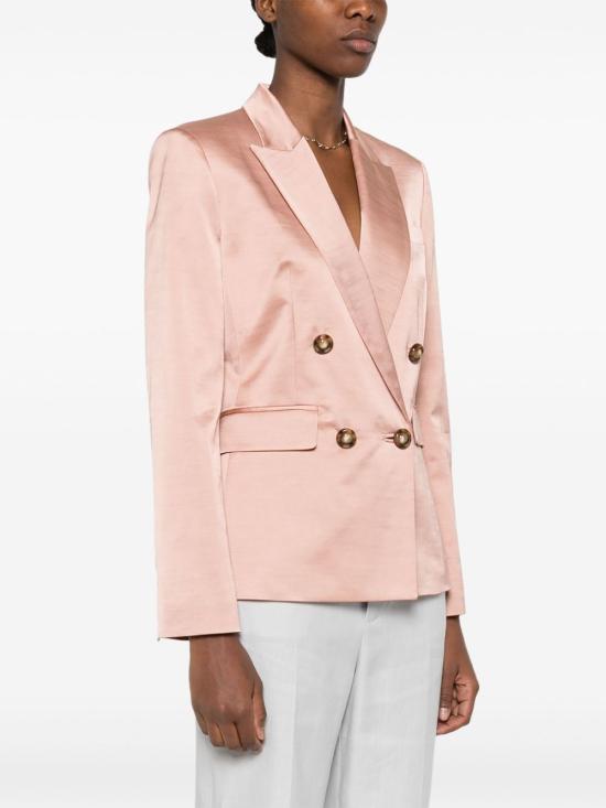 24FW 핑코 수트 자켓 104677A2DF O54 Rosa nuvola - PINKO