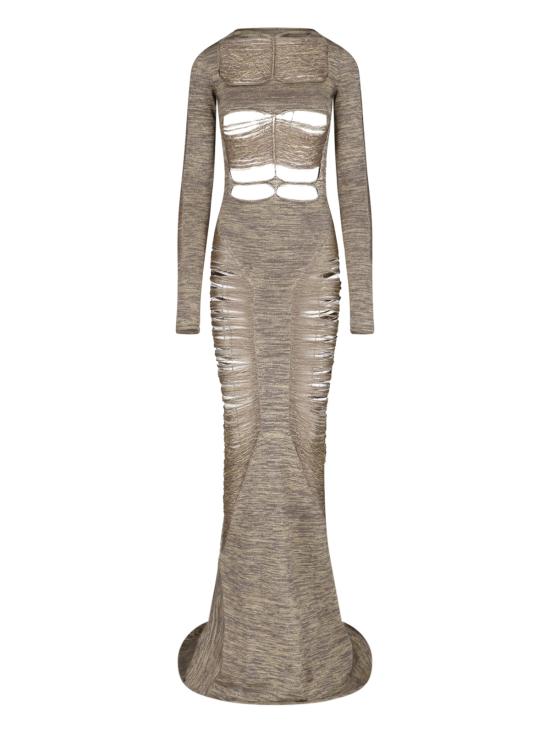 25SS 릭 오웬스 롱 원피스 RO01E7614 KGRIDG 02 Golden