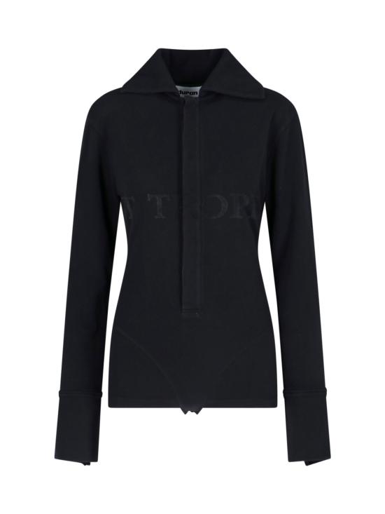 25SS DURAN LANTIK 긴팔 티셔츠 DRSS25BO01587 0015 Black