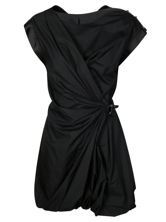 25SS 핑코 숏 원피스 105215 A2LD Z99 Nero