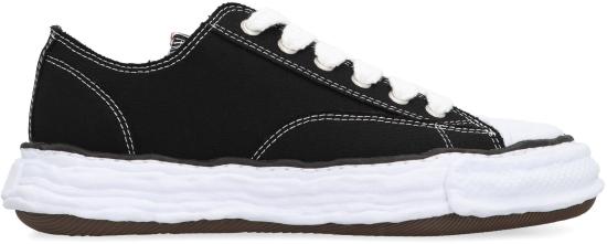 25SS 메종 미하라 야스히로 스니커즈 A11FW702BLACK DOM - MAISON MIHARA YASUHIRO