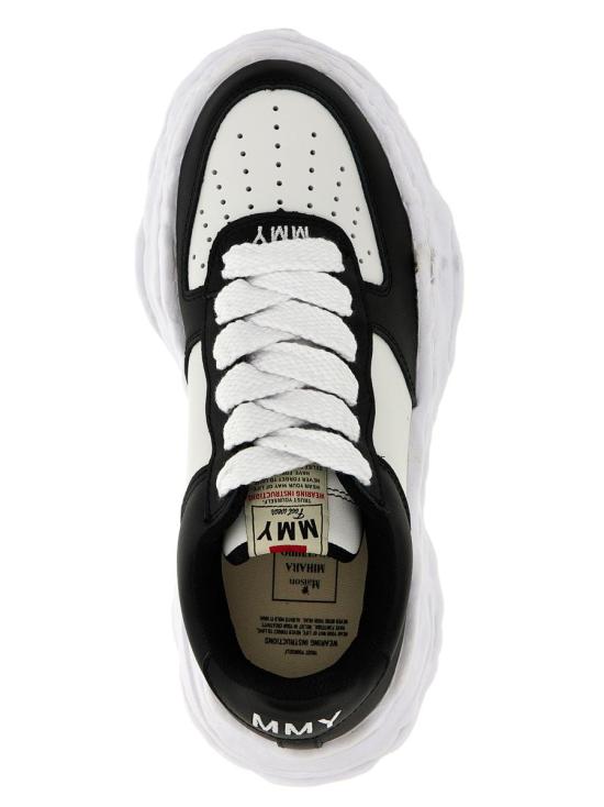 25SS 메종 미하라 야스히로 스니커즈 A08FW706BLKWHT DOM - MAISON MIHARA YASUHIRO
