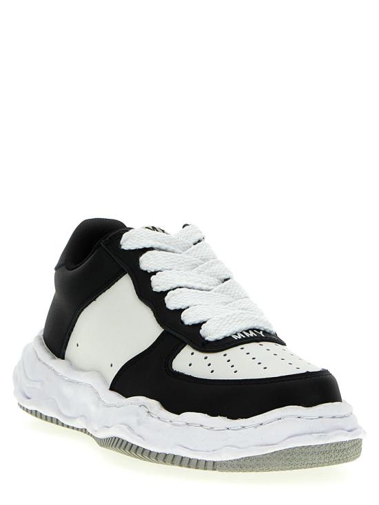 25SS 메종 미하라 야스히로 스니커즈 A08FW706BLKWHT DOM - MAISON MIHARA YASUHIRO