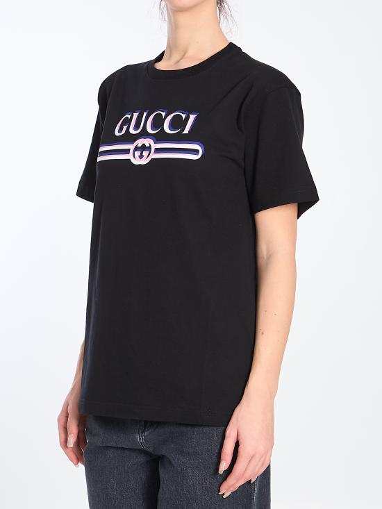 25SS 구찌 반팔 티셔츠 788093 BLACK - GUCCI