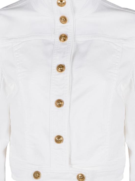  베르사체 데님 자켓 74HAS40474DP404EW002M18 White - VERSACE