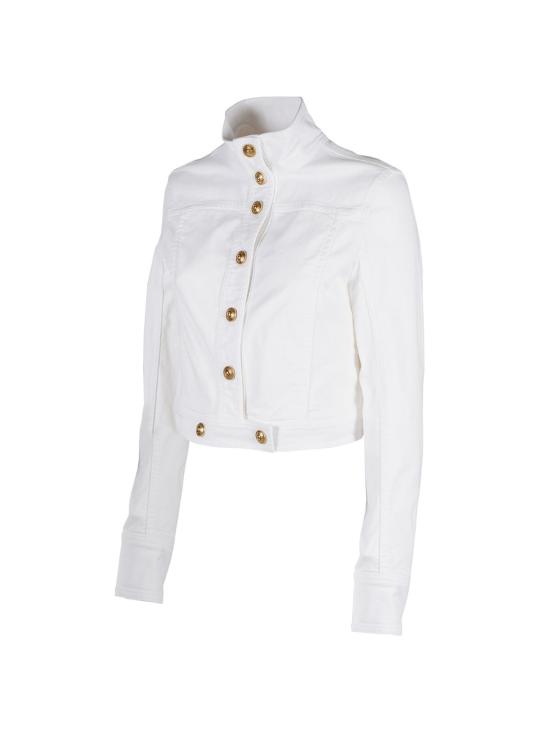  베르사체 데님 자켓 74HAS40474DP404EW002M18 White - VERSACE