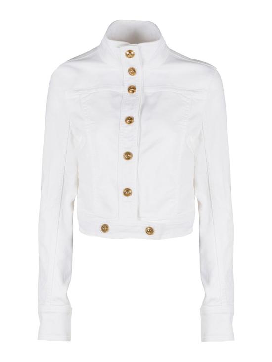  베르사체 데님 자켓 74HAS40474DP404EW002M18 White
