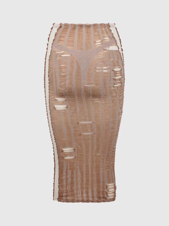  디젤 스커트 A192200BJBI33S Beige - DIESEL