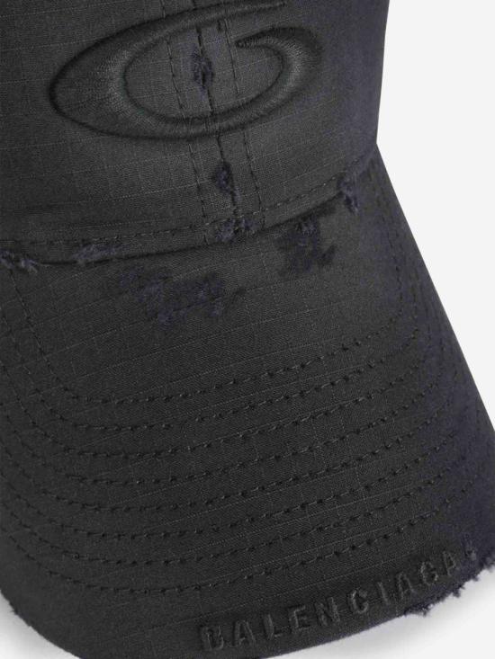 25SS 발렌시아가 모자 8292064F2B14F2B1 1000Black - BALENCIAGA