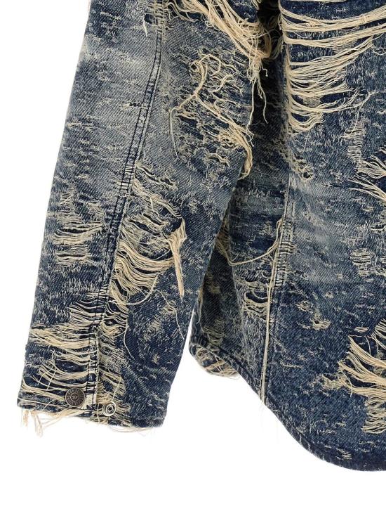 25SS 디젤 자켓 A1910409M0401 BLUE - DIESEL