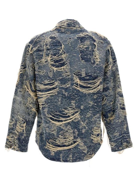 25SS 디젤 자켓 A1910409M0401 BLUE - DIESEL