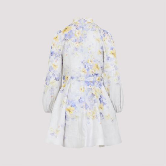 25SS 짐머만 숏 원피스 9142DR251 LIF LILAC FLORAL - ZIMMERMANN