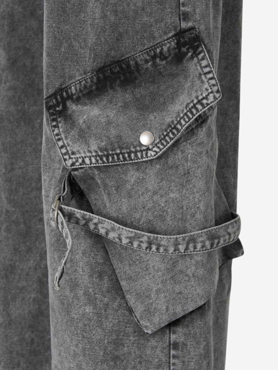 25SS 아크네 스튜디오 데님 팬츠 FN WN TROU001336AK0866 DBHWASHED ANTHRACITE Black - ACNE STUDIOS