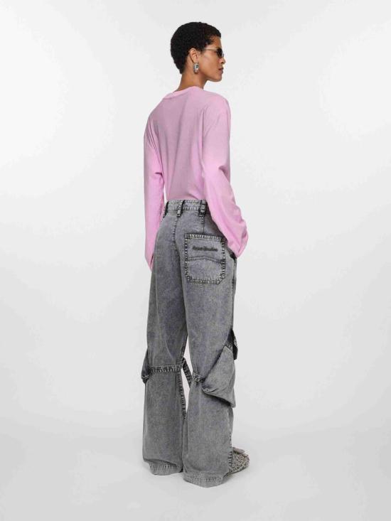 25SS 아크네 스튜디오 데님 팬츠 FN WN TROU001336AK0866 DBHWASHED ANTHRACITE Black - ACNE STUDIOS