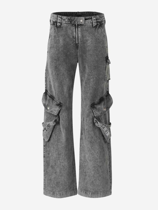 25SS 아크네 스튜디오 데님 팬츠 FN WN TROU001336AK0866 DBHWASHED ANTHRACITE Black