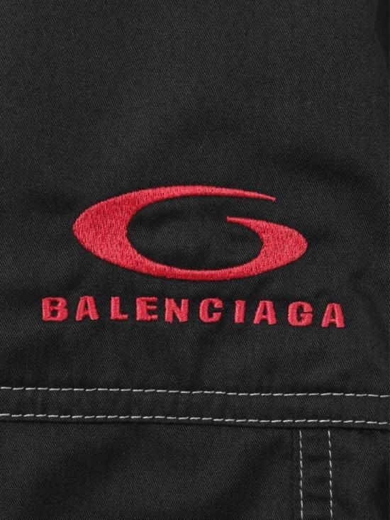 25SS 발렌시아가 숏팬츠 831383TNO43TNO43 1000Black - BALENCIAGA