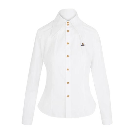 25SS 비비안웨스트우드 블라우스 15010060W009Q A401 WHITE