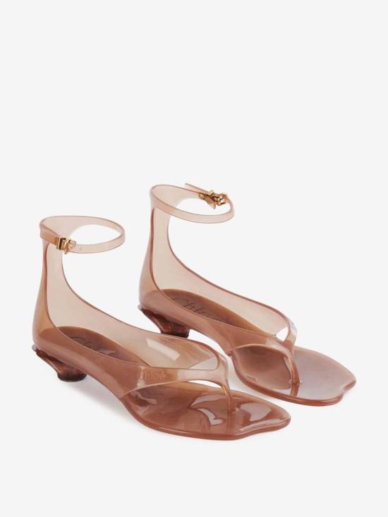 25SS 끌로에 샌들 CHC25U09VRQChlo JELLY 260Sunny Brown BROWN - CHLOE