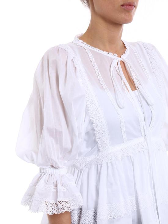  돌체앤가바나 블라우스 F71K6TFU5E3W0800 White - DOLCE & GABBANA