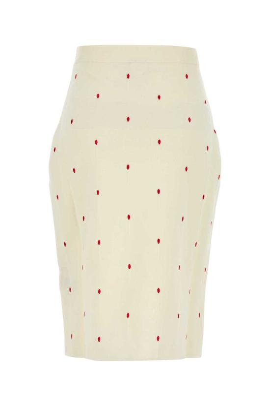 25SS 보테가베네타 스커트 823954V5BG0 9094 CHALKVERNIS - BOTTEGA VENETA