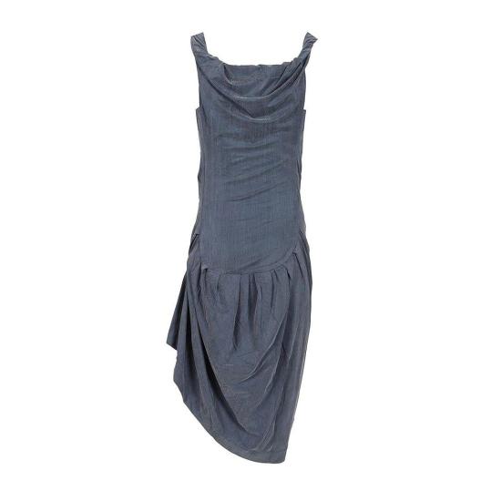 25SS 비비안웨스트우드 미디 원피스 11020008J008E K418 NAVY