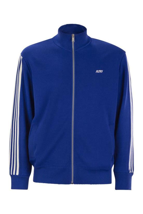 25SS 오트리 집업 니트 JAPM B5KI BLUETTE