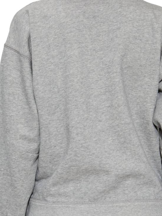 25SS 이자벨마랑에뚜왈 긴팔 티셔츠 SW0003FA A1M07EGYRD Grey red - ISABEL MARANT ETOILE